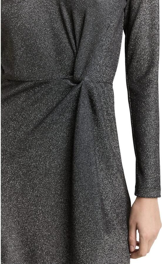 Tom Tailor Denim Mini-jurk met knoopdetail - Foto 3