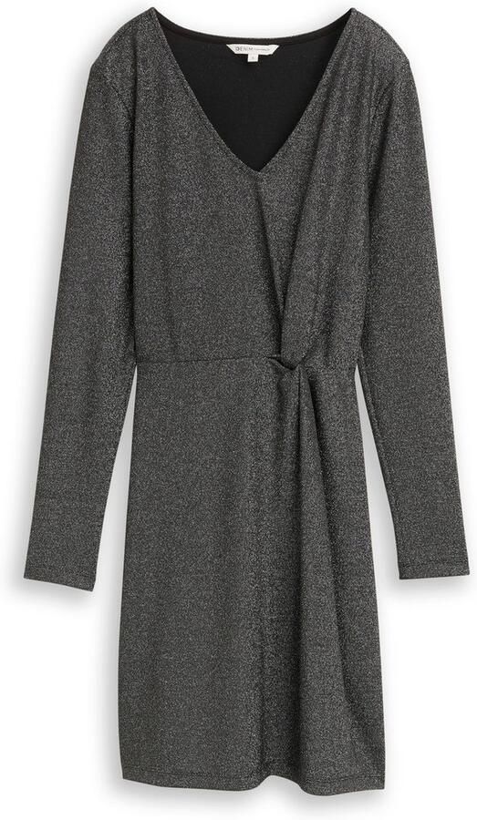 Tom Tailor Denim Mini-jurk met knoopdetail - Foto 4