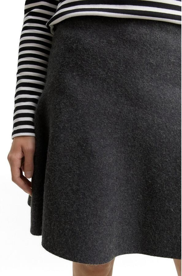 Tom Tailor Denim Uitlopende minirok van viscosemix - Foto 4