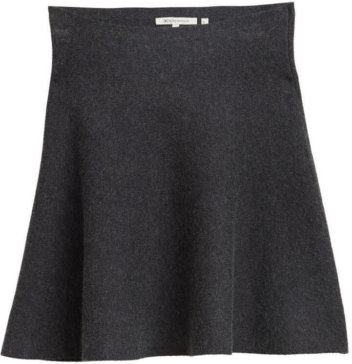 Tom Tailor Denim Uitlopende minirok van viscosemix - Foto 3