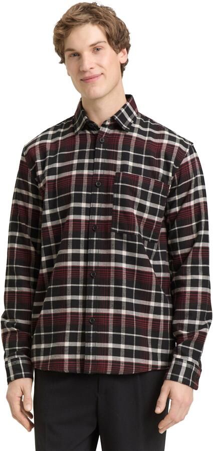 Tom Tailor Denim Overhemd met lange mouwen geruit - Foto 6