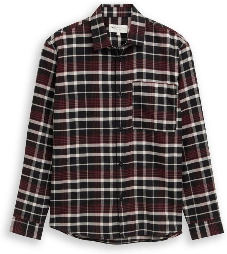 Tom Tailor Denim Overhemd met lange mouwen geruit