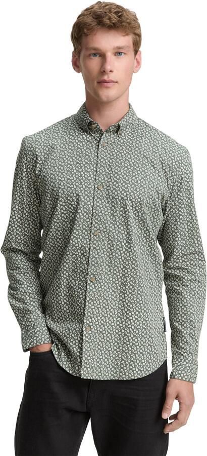 Tom Tailor Denim Overhemd met lange mouwen POPLIN met gestreept patroon - Foto 6