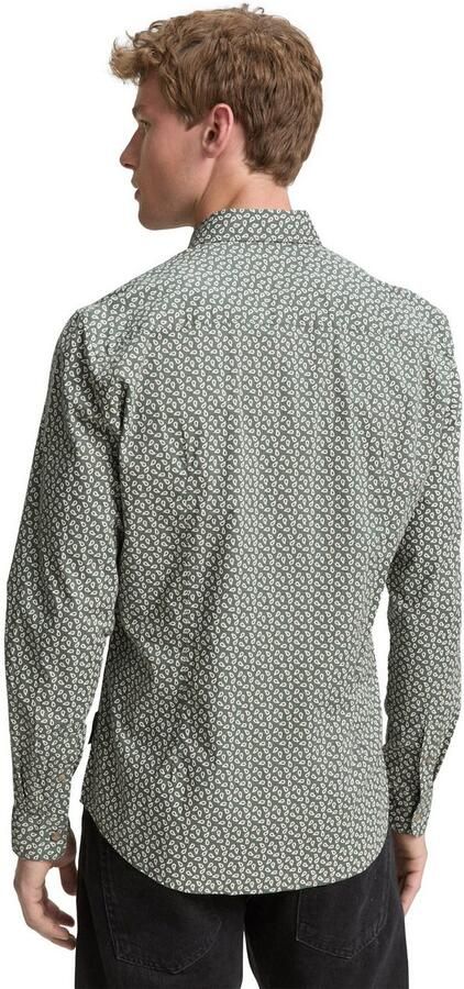 Tom Tailor Denim Overhemd met lange mouwen POPLIN met gestreept patroon - Foto 4