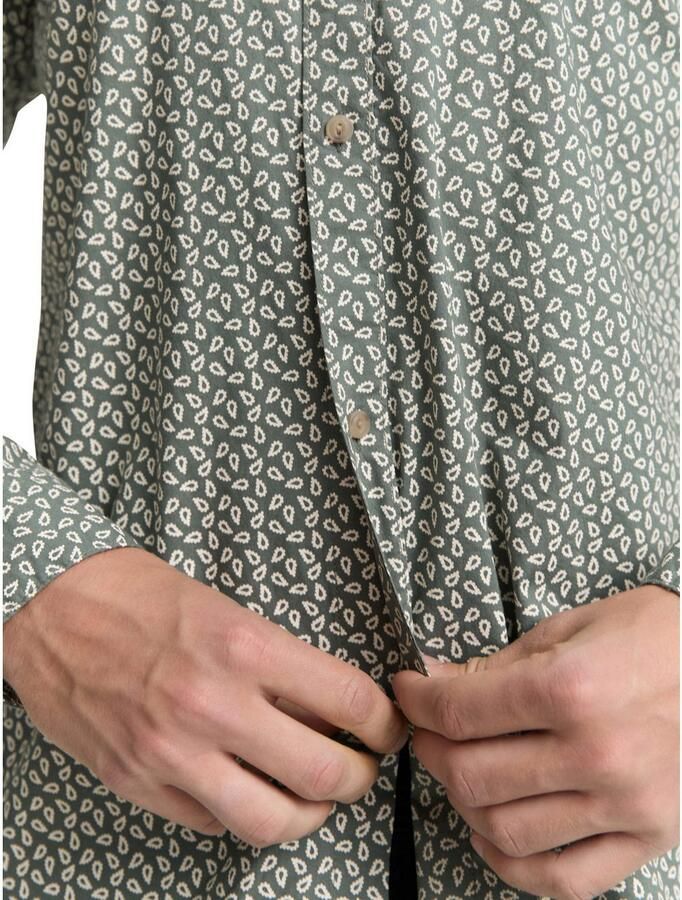 Tom Tailor Denim Overhemd met lange mouwen POPLIN met gestreept patroon