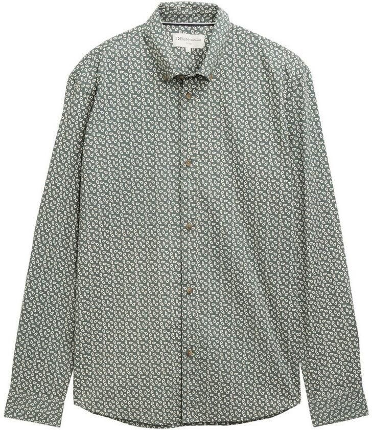 Tom Tailor Denim Overhemd met lange mouwen POPLIN met gestreept patroon - Foto 3