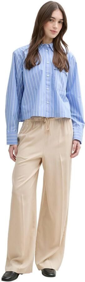 Tom Tailor Denim Paperbag-broek met zakken - Foto 5