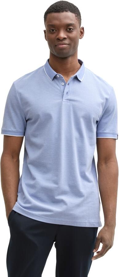 Tom Tailor Denim Poloshirt met contrastdetails - Foto 5