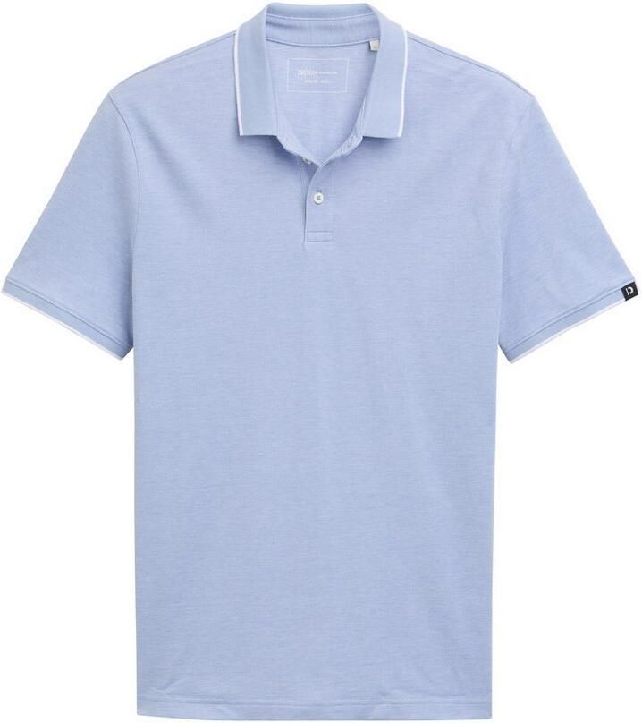 Tom Tailor Denim Poloshirt met contrastdetails - Foto 2