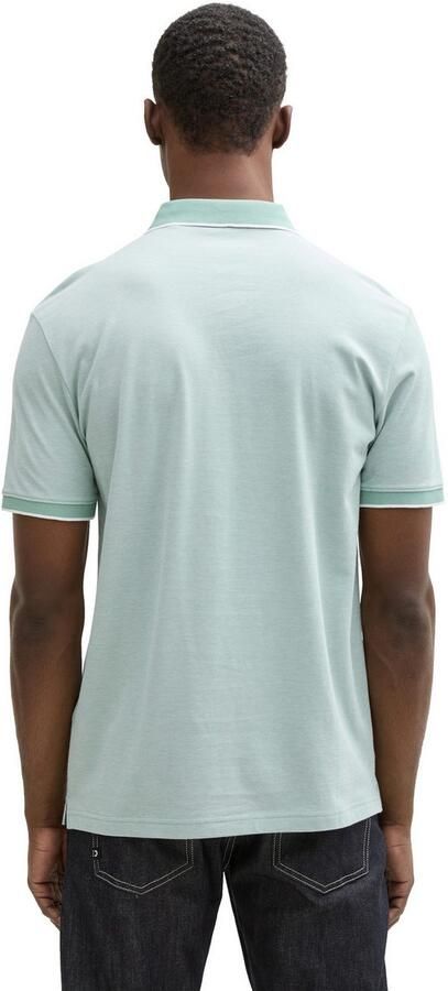 Tom Tailor Denim Poloshirt met contrastdetails - Foto 3