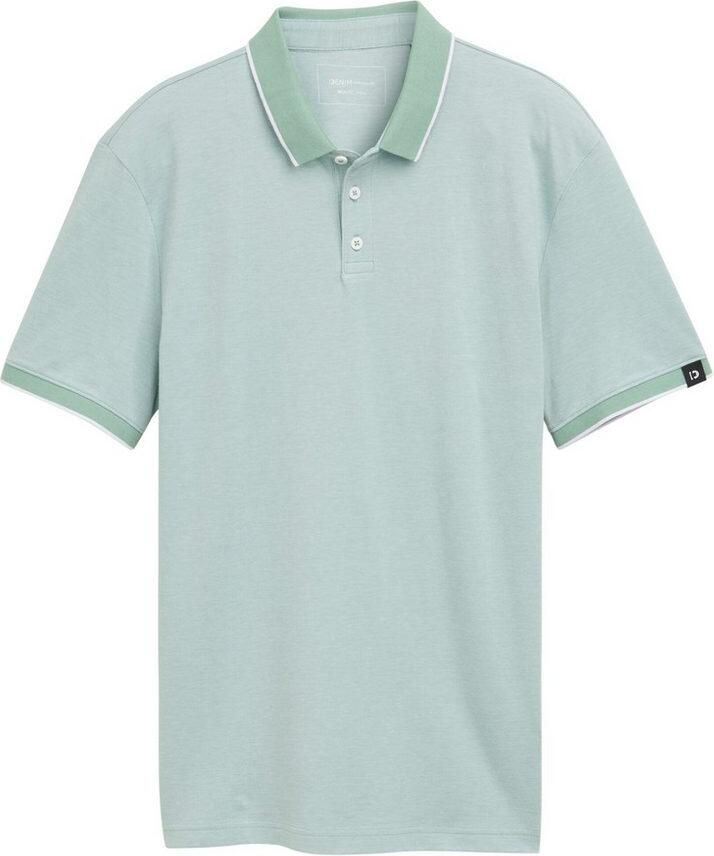 Tom Tailor Denim Poloshirt met contrastdetails