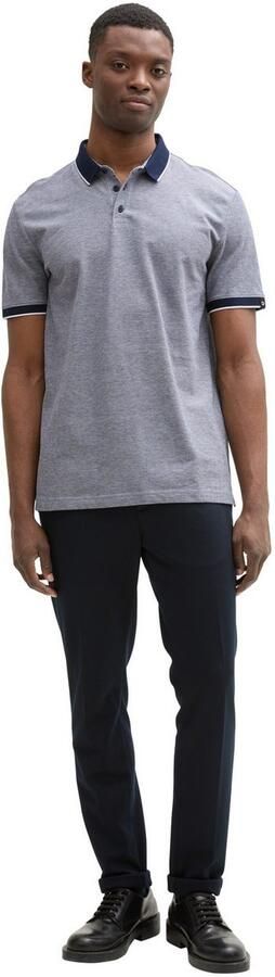 Tom Tailor Denim Poloshirt met contrastdetails - Foto 4