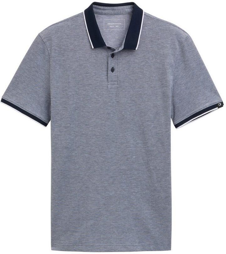 Tom Tailor Denim Poloshirt met contrastdetails - Foto 2