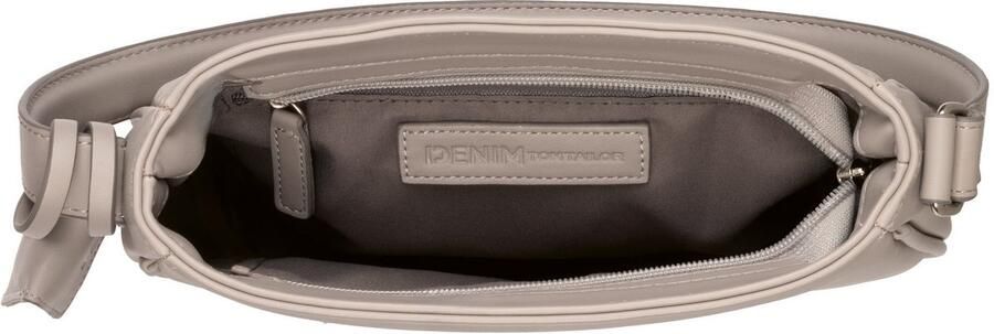 Tom Tailor Denim Schoudertas Bena van glad imitatieleer met fijn logo en decoratieve hanger - Foto 2