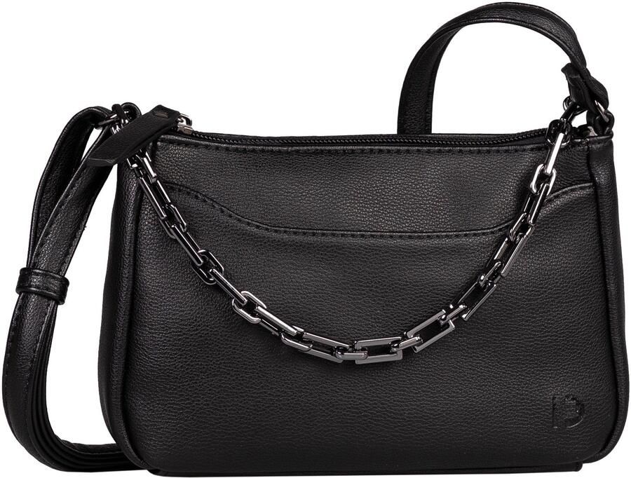 Tom Tailor Denim Schoudertas Cheryl met trendy schakelketting draagbaar als rugzak of city-shopper - Foto 4