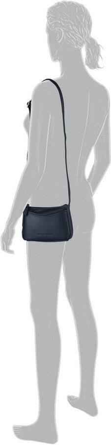 Tom Tailor Denim Schoudertas CILIA casual handtas voor het feest van kunstleer in stralende kleuren