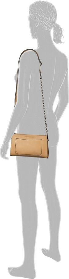 Tom Tailor Denim Schoudertas Lennon van gripvast imitatieleer met afneembare metalen ketting - Foto 4