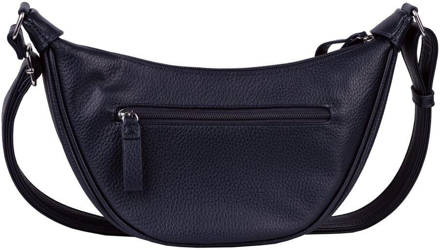 Tom Tailor Denim Schoudertas Liriel ruim model in een materiaalmix