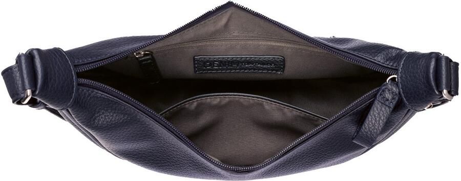 Tom Tailor Denim Schoudertas Liriel ruim model in een materiaalmix - Foto 2