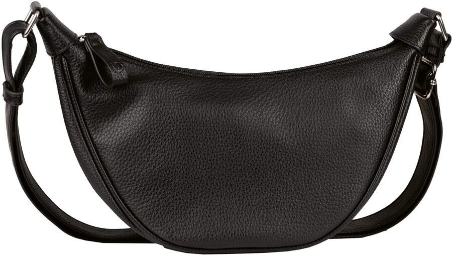 Tom Tailor Denim Schoudertas Liriel ruim model in een materiaalmix - Foto 4