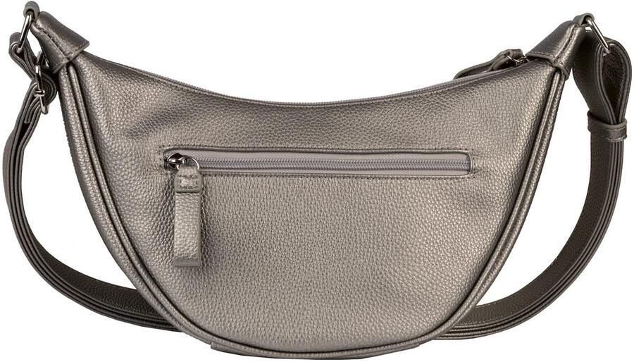 Tom Tailor Denim Schoudertas Liriel ruim model in een materiaalmix