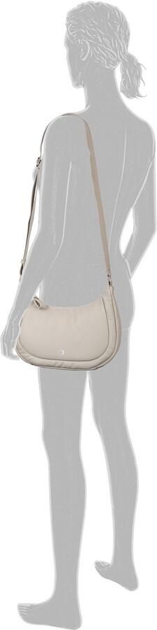 Tom Tailor Denim Schoudertas MAYE bijzonder zacht gewatteerd imitatieleer met sportieve geweven band - Foto 4