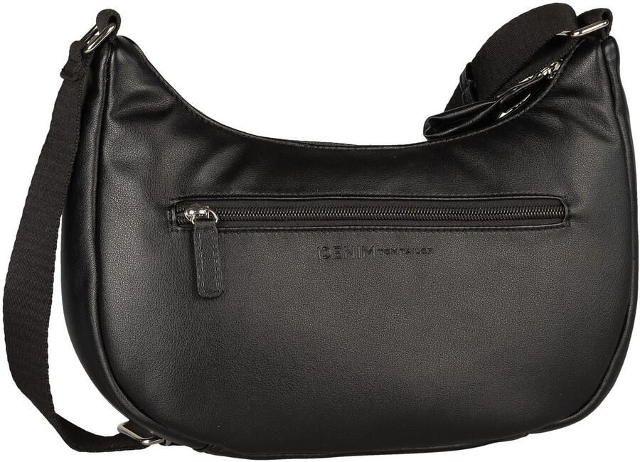 Tom Tailor Denim Schoudertas MAYE bijzonder zacht gewatteerd imitatieleer met sportieve geweven band - Foto 2