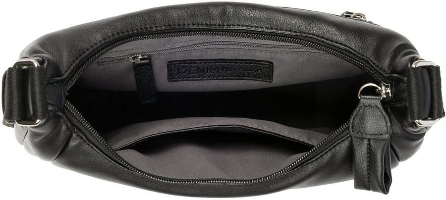 Tom Tailor Denim Schoudertas MAYE bijzonder zacht gewatteerd imitatieleer met sportieve geweven band - Foto 3