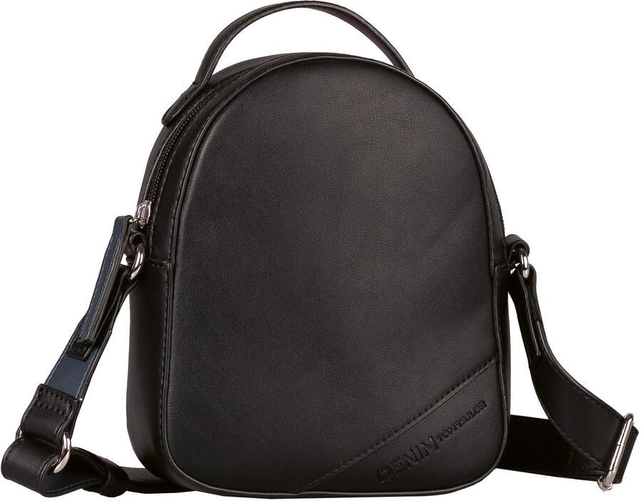 Tom Tailor Denim Schoudertas Periya van hoogwaardig imitatieleer met speciale snit - Foto 4