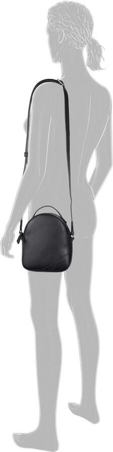 Tom Tailor Denim Schoudertas Periya van hoogwaardig imitatieleer met speciale snit - Foto 3