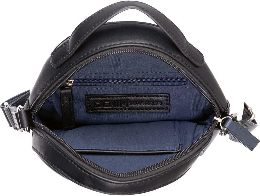 Tom Tailor Denim Schoudertas Periya van hoogwaardig imitatieleer met speciale snit - Foto 2