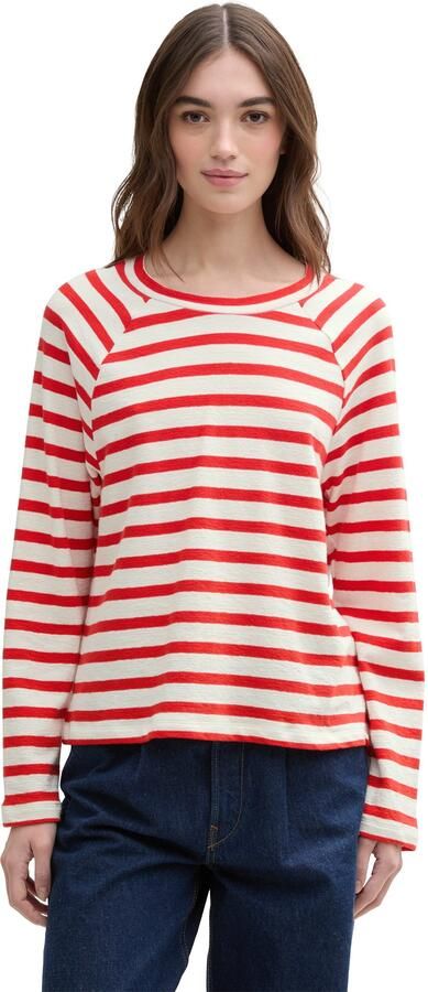 Tom Tailor Denim Shirt met lange mouwen met gestreept patroon - Foto 5