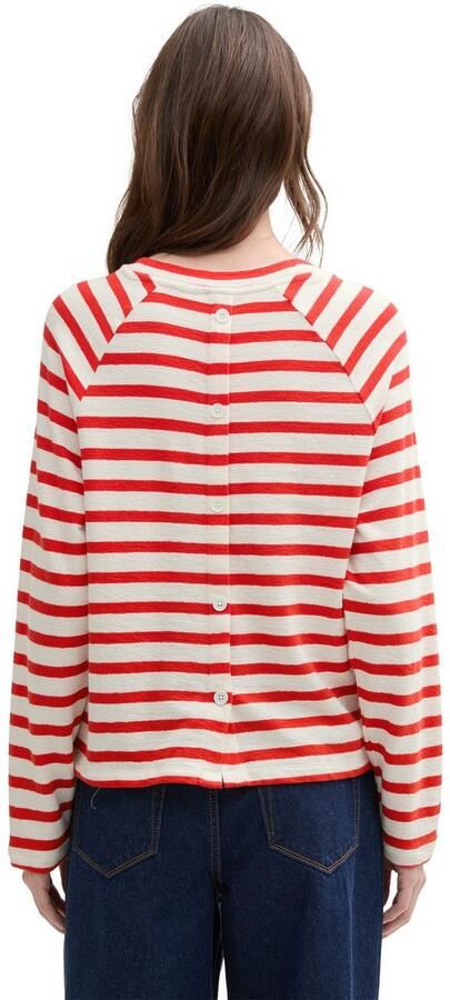 Tom Tailor Denim Shirt met lange mouwen met gestreept patroon - Foto 3