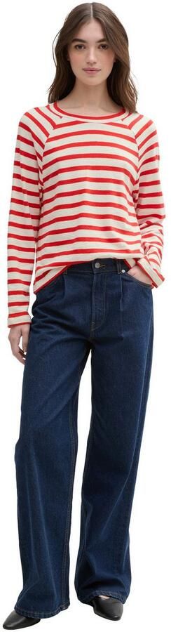 Tom Tailor Denim Shirt met lange mouwen met gestreept patroon - Foto 4