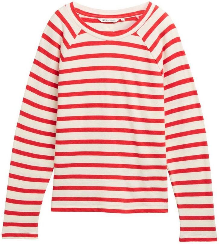 Tom Tailor Denim Shirt met lange mouwen met gestreept patroon - Foto 2