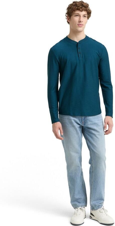 Tom Tailor Denim Shirt met lange mouwen met knoopsluiting - Foto 4
