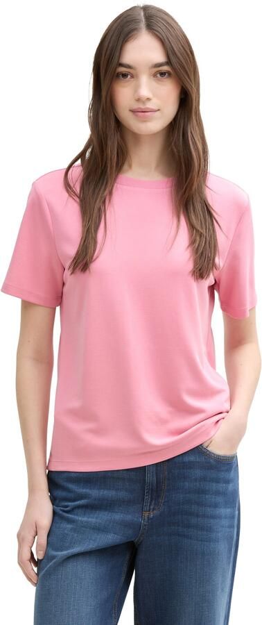 Tom Tailor Denim Shirt met ronde hals met een ronde hals - Foto 5