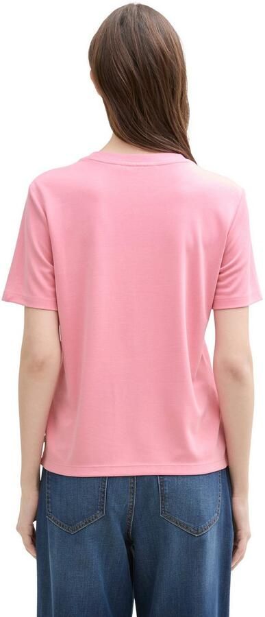 Tom Tailor Denim Shirt met ronde hals met een ronde hals - Foto 3