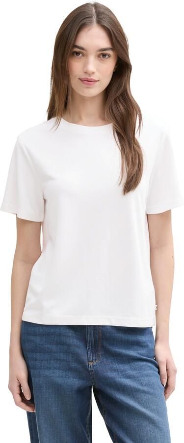 Tom Tailor Denim Shirt met ronde hals met een ronde hals - Foto 5