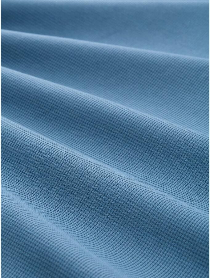 Tom Tailor Denim Shirt met ronde hals met geborduurd logo - Foto 2