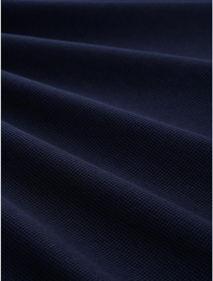 Tom Tailor Denim Shirt met ronde hals met geborduurd logo - Foto 2