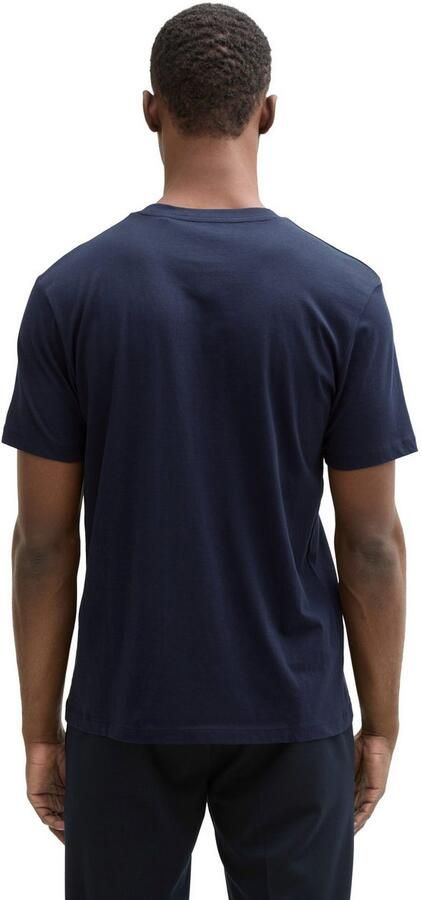 Tom Tailor Denim Shirt met ronde hals met verschillende logoprints - Foto 4