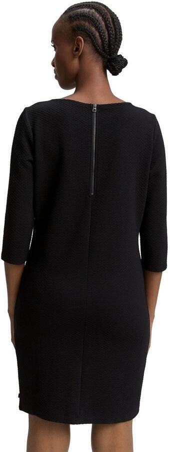 Tom Tailor Denim Shirtjurk Zomerjurk in structuur-optiek en met stretch - Foto 4