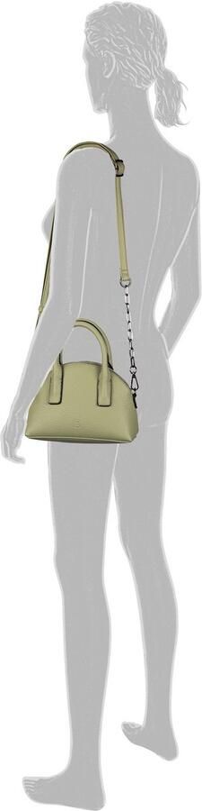 Tom Tailor Denim Shopper Licia van nerf imitatieleer in moderne avant-gardistische vorm - Foto 3