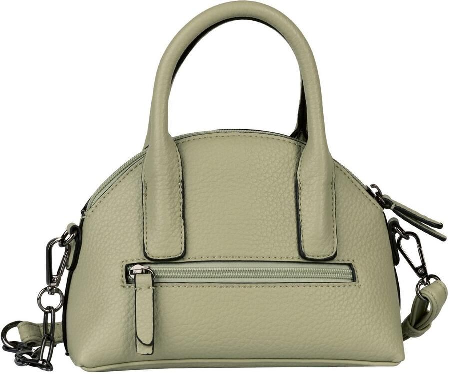 Tom Tailor Denim Shopper Licia van nerf imitatieleer in moderne avant-gardistische vorm - Foto 2