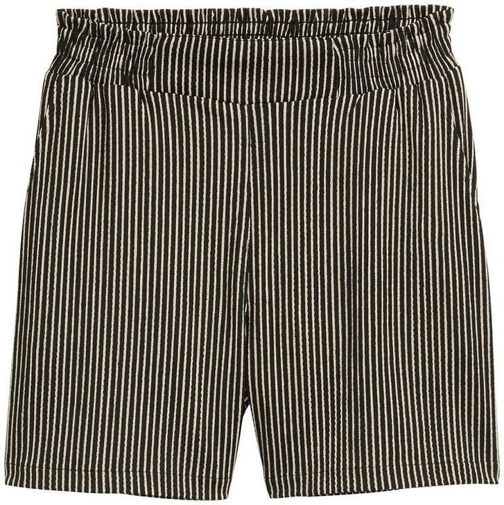 Tom Tailor Denim Korte relaxed fit broek met structuurmotief - Foto 2