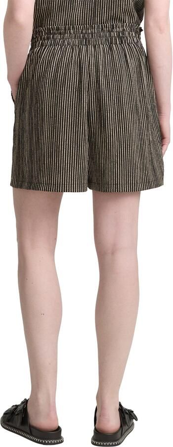 Tom Tailor Denim Korte relaxed fit broek met structuurmotief - Foto 4