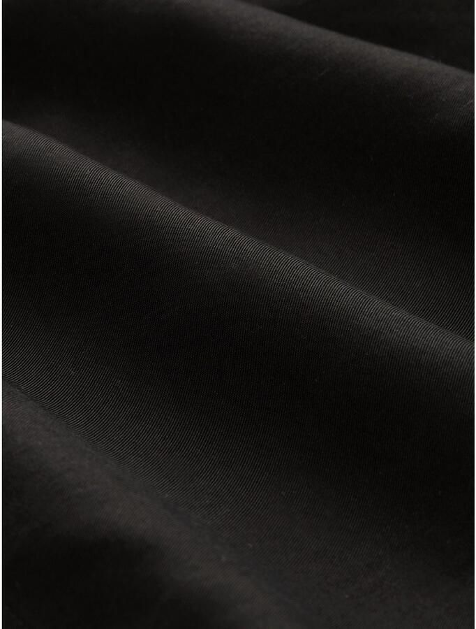 Tom Tailor Denim Relaxed fit korte broek van lyocell in paperbaglook