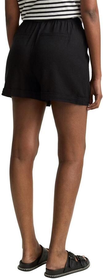 Tom Tailor Denim Relaxed fit korte broek van een mix van viscose en linnen - Foto 4