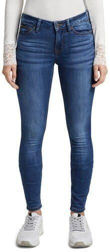 Tom Tailor Denim Skinny fit jeans JONA met sterke wassing en whiskering - Foto 7